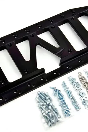 Platinum Racing Products RD28 RB30 Dry Sump and RB25 Wet Sump Block Brace Black / Not Required Hot Deal