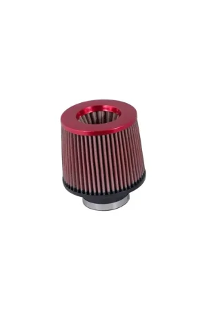 Exclusive K&N Filters Reverse Conical Universal Air Filter - 3" ID x 1.75" L - Silver