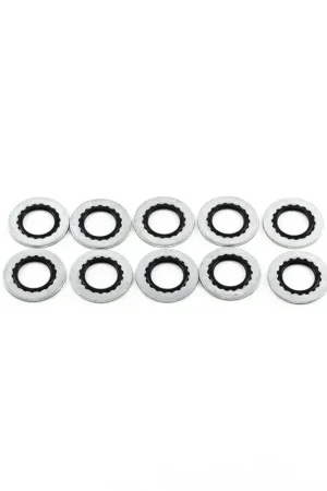 Deatschwerks Rubber and Metal Crush Washer - 10 Pack - 6AN Bargain