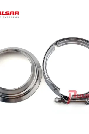Pulsar Turbo Systems S400 T6 Turbo 5 to 4" Stainless Steel Flange Clamp Kit Clearance