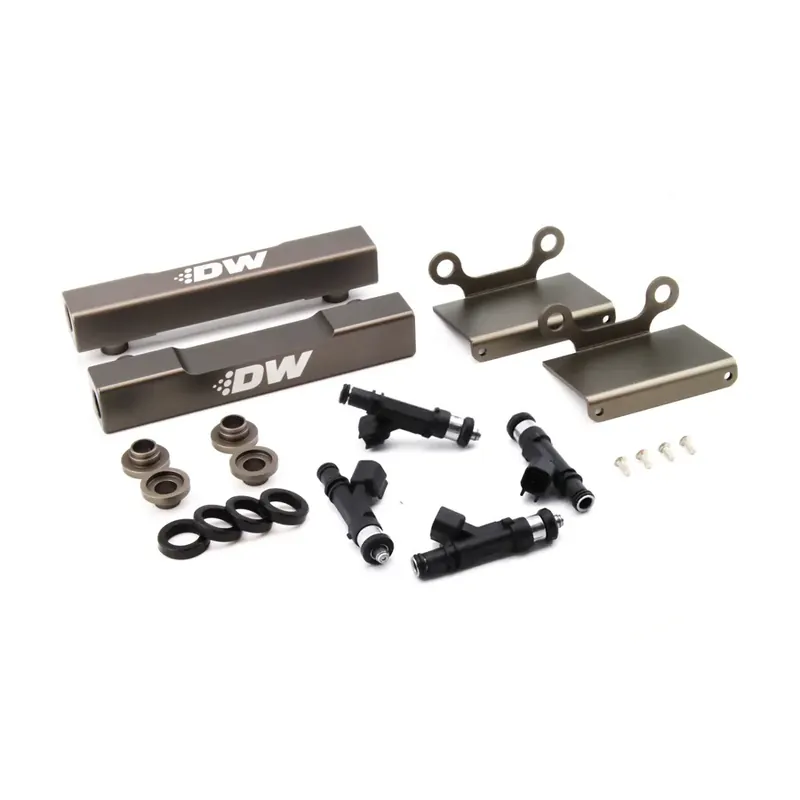 Instant Buy Deatschwerks Side Feed to Top Feed Fuel Rail Conversion Kit w/850cc Injectors (STi/Liberty GT 04-06)