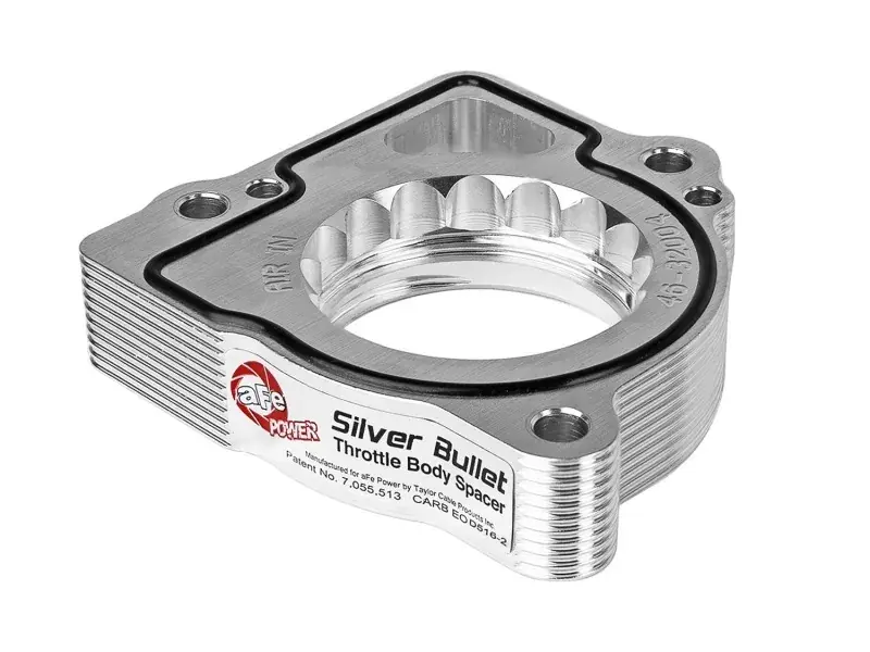 Handmade aFe Silver Bullet Throttle Body Spacer (Patrol Y61 Auto 01-16)