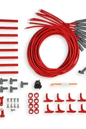 MSD Single Hemi Wire Set, Super Conductor 8.5mm Wire Set, Red Last Chance