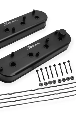 Seasonal Sale Holley Sniper Valve Cover - Fabricated Aluminum Satin Black (GM LS Engines)