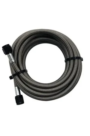Snow Performance Stainless Steel Braided Water Line Black 5ft 4AN Free Delivery