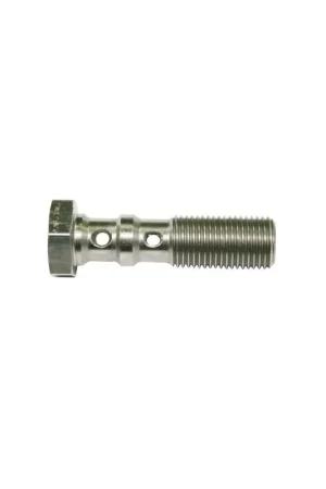 Aeroflow Stainless Steel Double Banjo Bolt M12 x 1.25mm - 39mm long Buy Direct