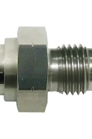 Mega Sale Aeroflow Stainless Steel Female Inverted Flare 19mm Hex w/Ret Clip Recess - M10 x 1.0mm