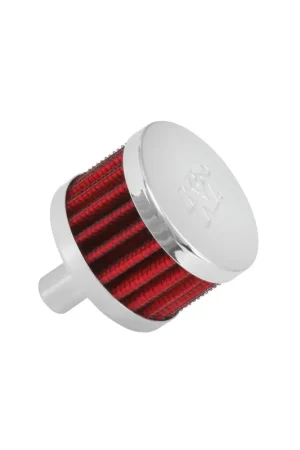 K&N Filters Steel Base Crank Case Vent Filter - 0.875" Flange L x 2" OD x 1.5" H x 0.5" Vent Order Now