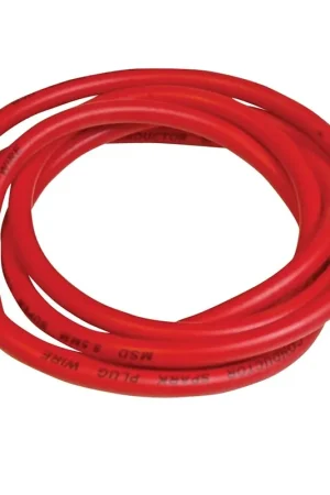 New Release MSD Super Conductor 8.5mm Wire, 25' Bulk Super Conductor Spark Plug wire in bulk, 25' length in Red