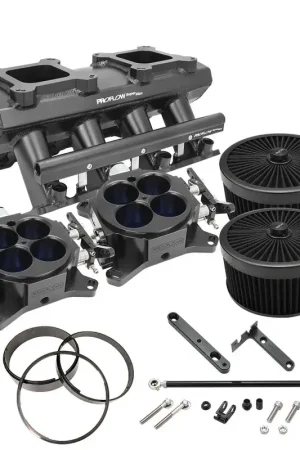 Proflow SuperMaxintake Manifold Kit Tunnel Ram For Holden Commodore LS1/LS2 EFI 4150 Fabricated Black Kit Best Price