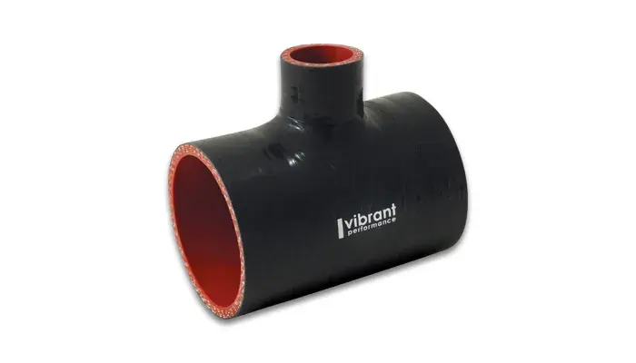 Free Shipping Vibrant Performance T-Hose Coupler Hose I.D. 2" Overall Length: 4" Branch I.D. 1"