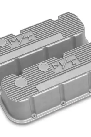 Holley Tall M/T Valve Covers for Big Block Chevy Engines - Natural Cast Finish Cast Aluminum Tall M/T Valve Cover for BBC Engines, Natural Finish Limited Edition