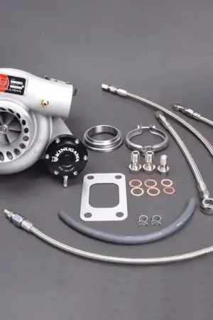 Original Kinugawa TD05H-20G-6cm Billet Turbo w/3in Anti Surge Cover/V-Band Turbine Housing (Patrol Y60, Y61 4.2L TD42)