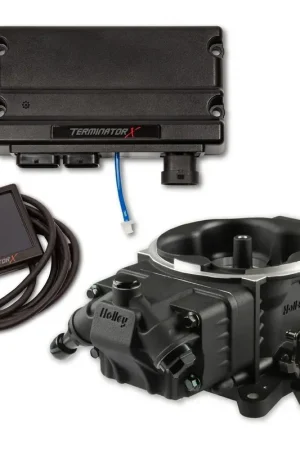 One Day Deal Holley EFI Terminator X Stealth 4150 - Black 4 Injectors - 650 HP