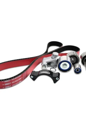 IAG Performance Timing Belt Kit with Red Racing Belt, Timing Guide, Idlers & Tensioner (WRX 02-14/STI 04-21) Reduced Price