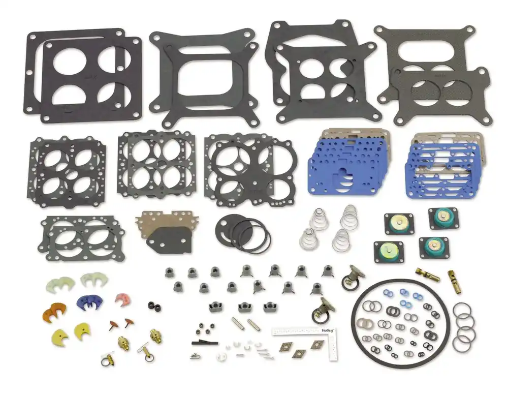 Hot Deal Holley Trick Kit Carburetor Rebuild Kit Trick Kit Carburetor Rebuild Kit Vac. Sec. & Double Pump