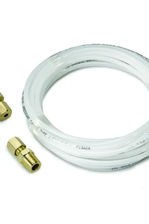 Autometer Tubing Nylon 1/8" 12Ft. Length Incl. 1/8" NPTF Brass Compression Fittings Affordable