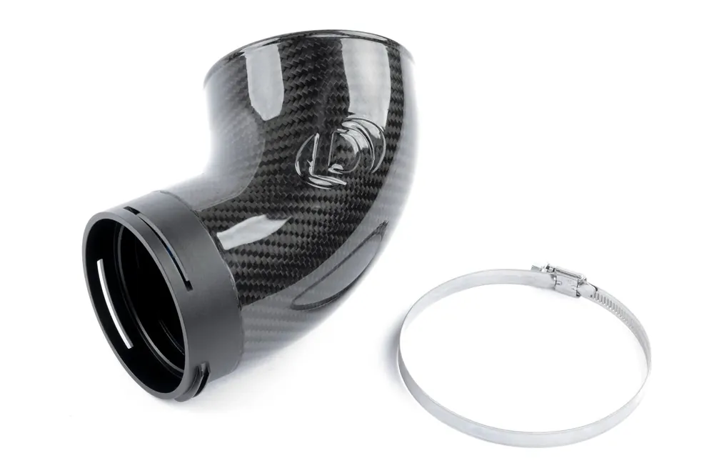 Super Sale Dinan Turbo Inlet Pipe - 2020-2025 Toyota GR Supra 3.0 Carbon Fiber - A90/A91/G20/G22/G23/G26/G29/G42