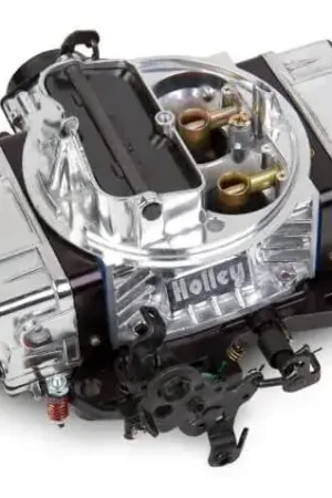 Flash Sale Holley Ultra Double Pumper Carburetor 750 CFM - 4150 - Mechanical Secondaries - Shiny - Gasoline