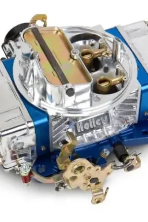 Free Shipping Holley Ultra Double Pumper Carburetor 750 CFM - 4150 - Mechanical Secondaries - Shiny - Gasoline