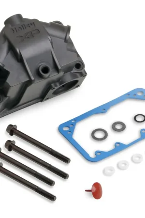 Holley Ultra XP Aluminum Fuel Bowl Kit - Hard Core Gray Hot Picks