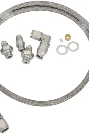 Shop Now Aeroflow Universal -4AN Turbo Oil Line Kit