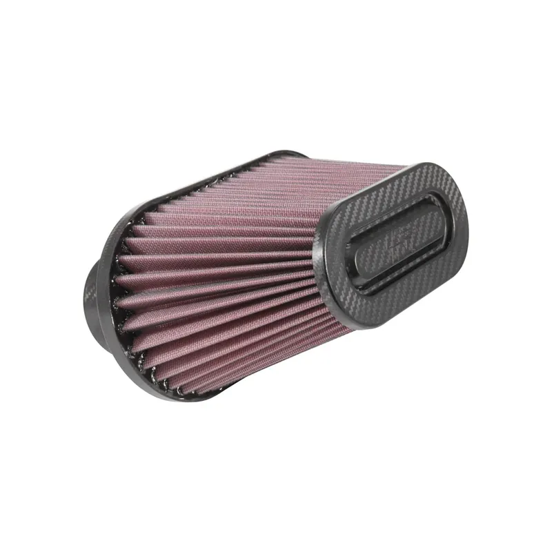 K&N Filters Universal Air Filter - Carbon Fibre Top - 10" L x 5.125" W x 5.5" H Best Price