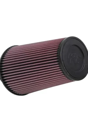 Limited Edition K&N Filters Universal Clamp-On Air Filter - 3" ID x 6" Base OD x 4.625" Top OD x 9" H