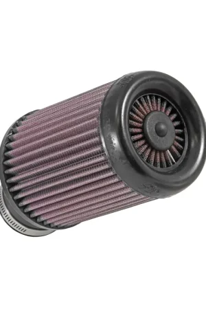 Markdown K&N Filters Universal X-Stream Clamp-On Air Filter - 2.438" ID x 4.5" Base OD x 4" Top OD x 6.563" H
