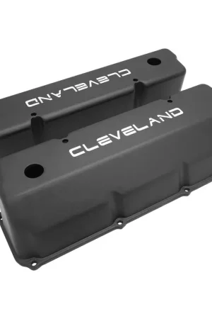 Limited Edition Proflow Valve Covers Tall Cast Aluminium Black Small Block Ford 302 351C Pair