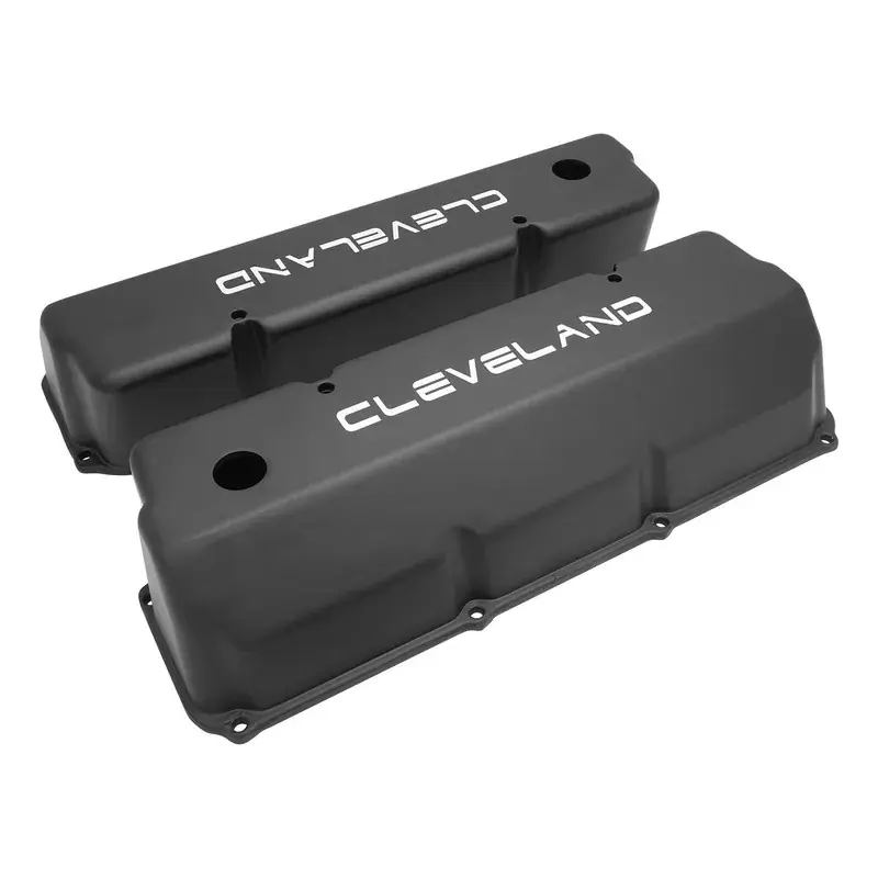 Limited Edition Proflow Valve Covers Tall Cast Aluminium Black Small Block Ford 302 351C Pair