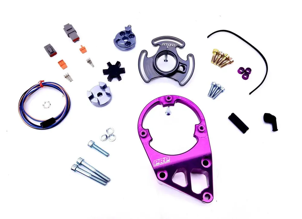 Get Yours Platinum Racing ProductsCustom Mechanical Fuel Pump Kit to suit Nissan RB Twin Cam Small Bore - Kinsler / Weldon / Waterman / Black / No CAS bracket required
