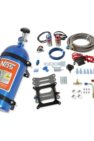 NOS "SUPER POWERSHOT" Holley 4-Bbl Super Powershot Nitrous System V8 w/Holley/Carter 4 bbl w/10 lb Bottle Bargain