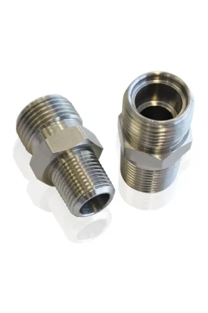 Handmade Aeroflow #-10AN A/C Fitting Adapter - #10 A/C O-ring