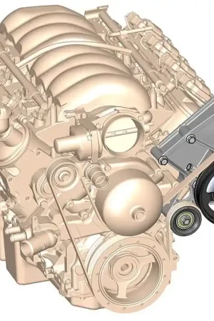 Holley - Driver's Side Bracket Includes Alternator, Power Steering Pump & Pulleys Fresh Stock