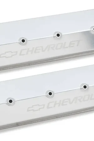 Trending Holley - Fabricated Aluminum - Center Bolt - Silver 1987-1997 Chevrolet Small Block - 305-350 Cubic Inch - Tall 3.75" - No Hole