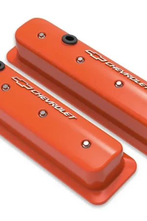 Premium Holley - Factory Orange Machined Small Block Chevrolet - ZZ6/Vortec - Emissions Provision