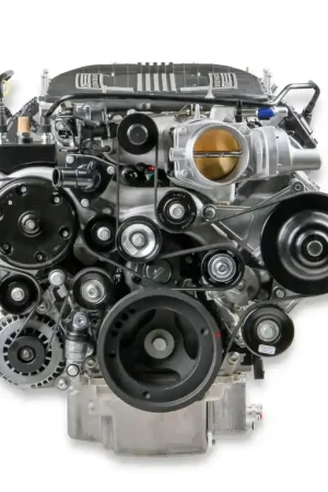 Original Holley - GM Gen V LT4 Wet Sump Engines Complete GM Gen V LT4 Accessory Drive System w/ Alt, P/S, A/C, Water Pump, Belts, and hardware.