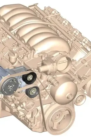 Affordable Holley - Includes SD7 A/C Compressor, Tensioner, & Pulleys Passenger's Side A/C Bracket - Includes SD7 A/C Compressor, Tensioner, & Pulleys