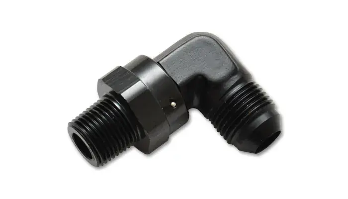 Big Sale Vibrant Performance -10AN to 3/8in NPT Male Swivel 90 Degree Adapter Fitting