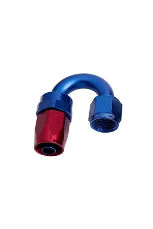 Limited Offer Aeroflow -20AN Taper Series 180 Deg Hose End - Black