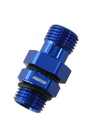 Aeroflow -6AN ORB to -6AN ORB Male Swivel - Black Genuine