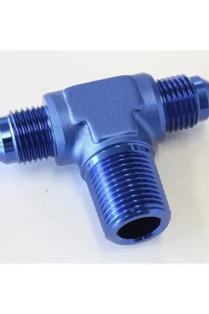 Aeroflow -6AN Tee with 3/8" NPT On Side - Black Hot Picks