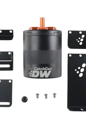Deatschwerks 0.5 Liter Oil Catch Can Assembly Secure Checkout