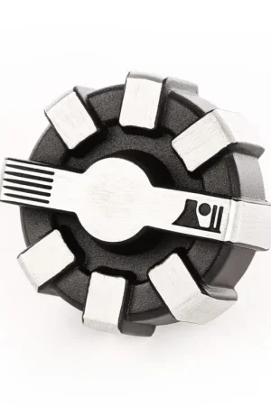 Fan Favorite Rugged Ridge 01-20 Jeep Wrangler JK/JL / 2020 Gladiator JT Brushed Aluminum Elite Fuel Cap