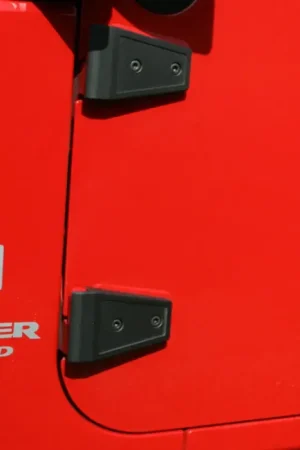 Price Cut Rugged Ridge 07-18 Jeep Wrangler JK Textured Black Hinge Cover Set