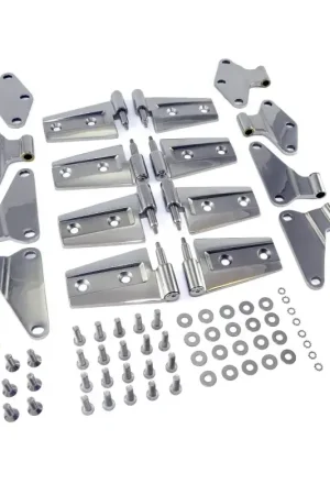 Big Sale Rugged Ridge 07-18 Jeep Wrangler JKU Stainless Steel Door Hinge Kit