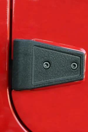 Original Rugged Ridge 07-18 Jeep Wrangler Textured Black Door Hinge Cover Kit