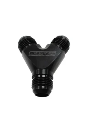 Markdown Aeroflow 1 x -6AN 2 x -4AN Y-Block - Black
