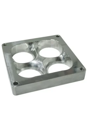 Limited Edition Aeroflow 1" Tapered Hi-Velocity Carb Spacer - Black - 4500 Flange